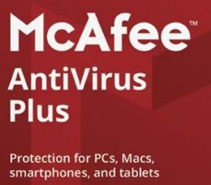 McAfee AntiVirus Plus (1 Year / 10 Devices)