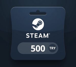Steam Wallet TRY 500 Подарочная карта TR