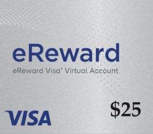 Prepaid Visa eReward USD 25 Подарочная карта US