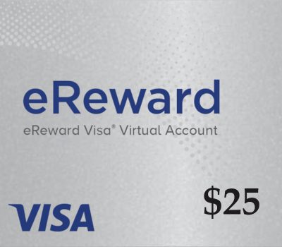 Prepaid Visa eReward USD 25 Подарочная карта US