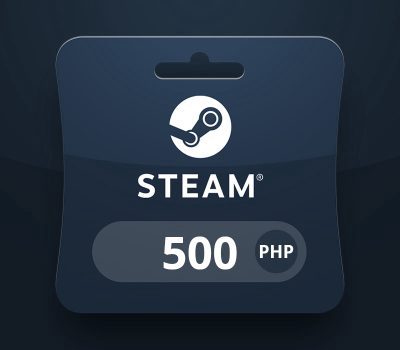 Steam Wallet PHP 500 Подарочная карта PH