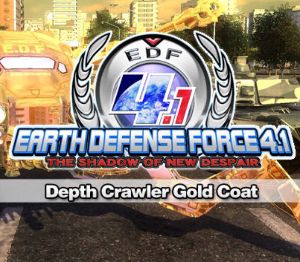 EARTH DEFENSE FORCE 4.1 - Depth Crawler Gold Coat DLC Steam Ключ
