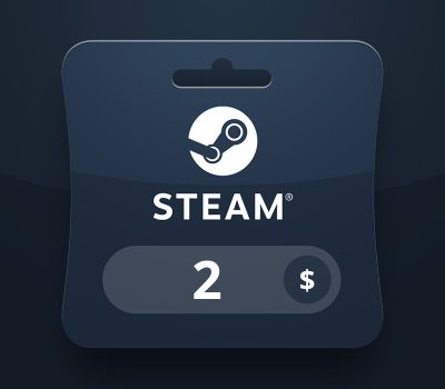 Steam Wallet USD 2 Подарочная карта LY
