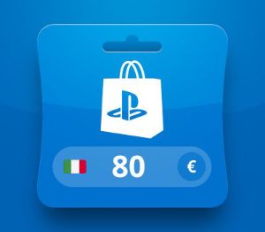 PlayStation Network EUR 80 Подарочная карта IT