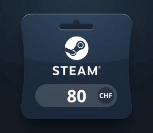 Steam Wallet CHF 80 Подарочная карта CH