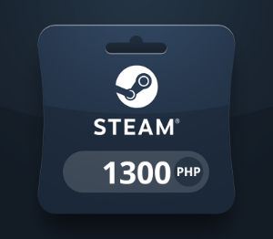 Steam Wallet PHP 1300 Подарочная карта PH