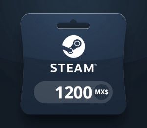 Steam Wallet MXN 1200 Подарочная карта MX