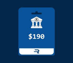 Rewarble Bank Transfer USD 190 Подарочная карта