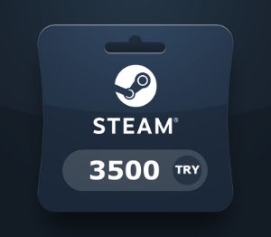 Steam Wallet TRY 3500 Подарочная карта TR