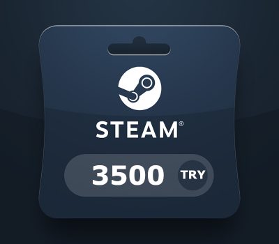 Steam Wallet TRY 3500 Подарочная карта TR