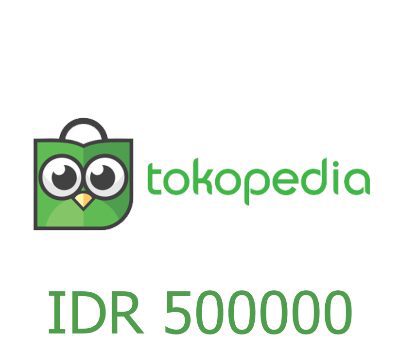Tokopedia 500000 IDR Подарочная карта ID