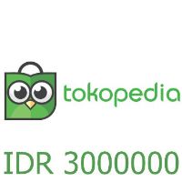 Tokopedia 3000000 IDR Подарочная карта ID