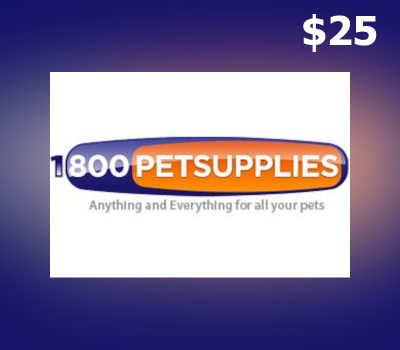 1-800-PetSupplies $25 Подарочная карта US