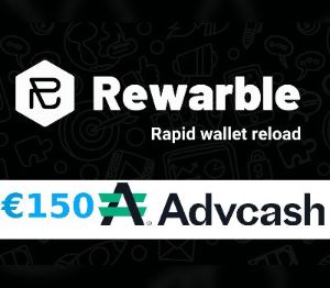 Rewarble AdvCash EUR 150 Gift Card EU