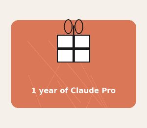 Claude Pro — 1 год