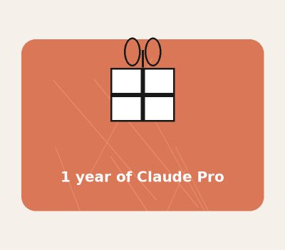 Claude Pro — 1 год