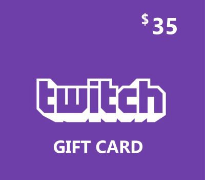 Twitch USD 35 Подарочная карта US