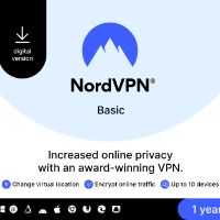 NordVPN Basic AU Ключ (1 Year / 10 Devices)