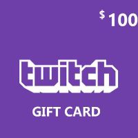 Twitch $100 Подарочная карта