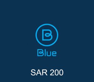 Blue Prepaid SAR 200 Подарочная карта SA