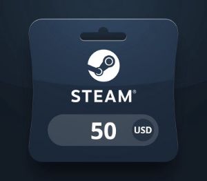 Steam Wallet USD 50 Подарочная карта US