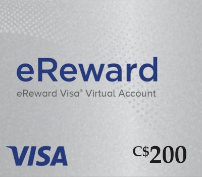 Prepaid Visa eReward CAD 200 Подарочная карта CA