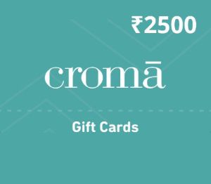 Croma INR 2500 Подарочная карта IN