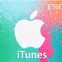 iTunes GBP 500 Карта UK