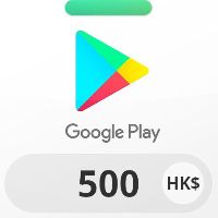 Google Play Hong Kong — 500 HKD