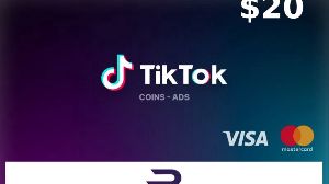 Rewarble TikTok USD 20 Подарочная карта