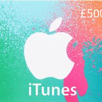 iTunes £500 UK Карта