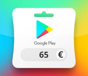 Google Play EUR 65 Подарочная карта AT