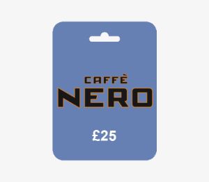 Caffe Nero GBP 25 Подарочная карта UK
