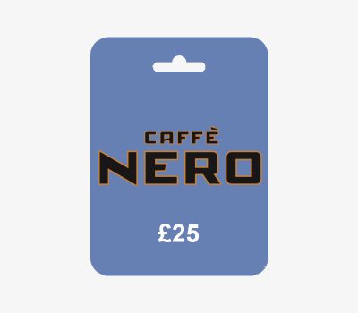 Caffe Nero GBP 25 Подарочная карта UK
