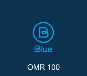 Blue Prepaid OMR 100 Подарочная карта OM