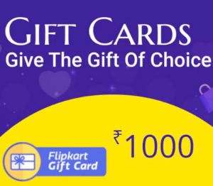 Flipkart INR 1000 Подарочная карта IN
