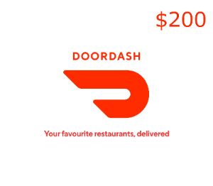 DoorDash $200 Подарочная карта US