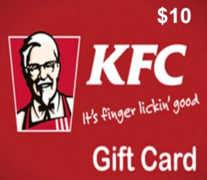KFC $10 Подарочная карта US