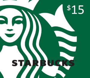 Starbucks $15 Подарочная карта US