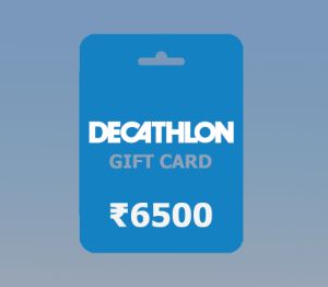 Decathlon INR 6500 Подарочная карта IN