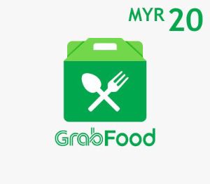 Grab Food MYR 20 Подарочная карта MY