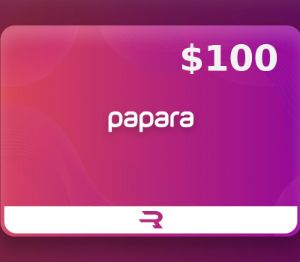 Rewarble Papara USD 100 Подарочная карта