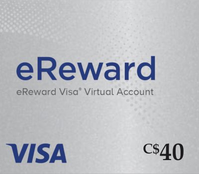 Prepaid Visa eReward CAD 40 Подарочная карта CA