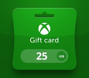 XBOX Live USD 25 Prepaid Card SA