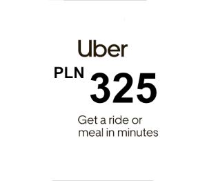 Uber PLN 325 Подарочная карта PL