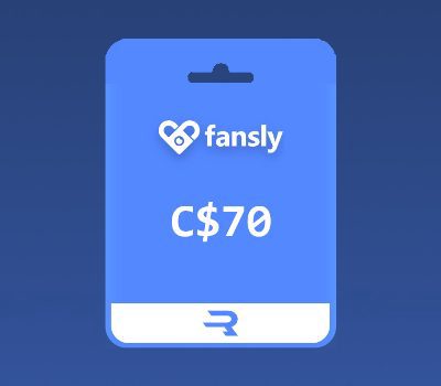 Rewarble Fansly CAD 70 Подарочная карта