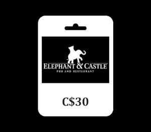 Elephant & Castle CAD 30 Подарочная карта CA