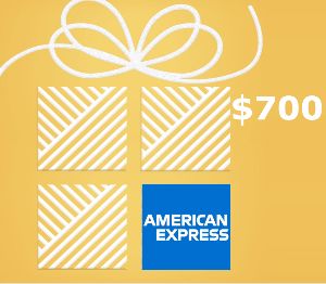 American Express $700 US Подарочная карта
