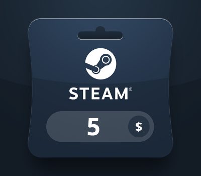 Steam Wallet USD 5 Подарочная карта PK