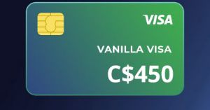 Vanilla VISA CAD 450 CA